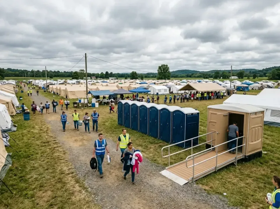 disaster-relief-camp-restrooms-010 — frequently asked questions, Dumpster & Portable Bathrooms Rental in Hughson, CA